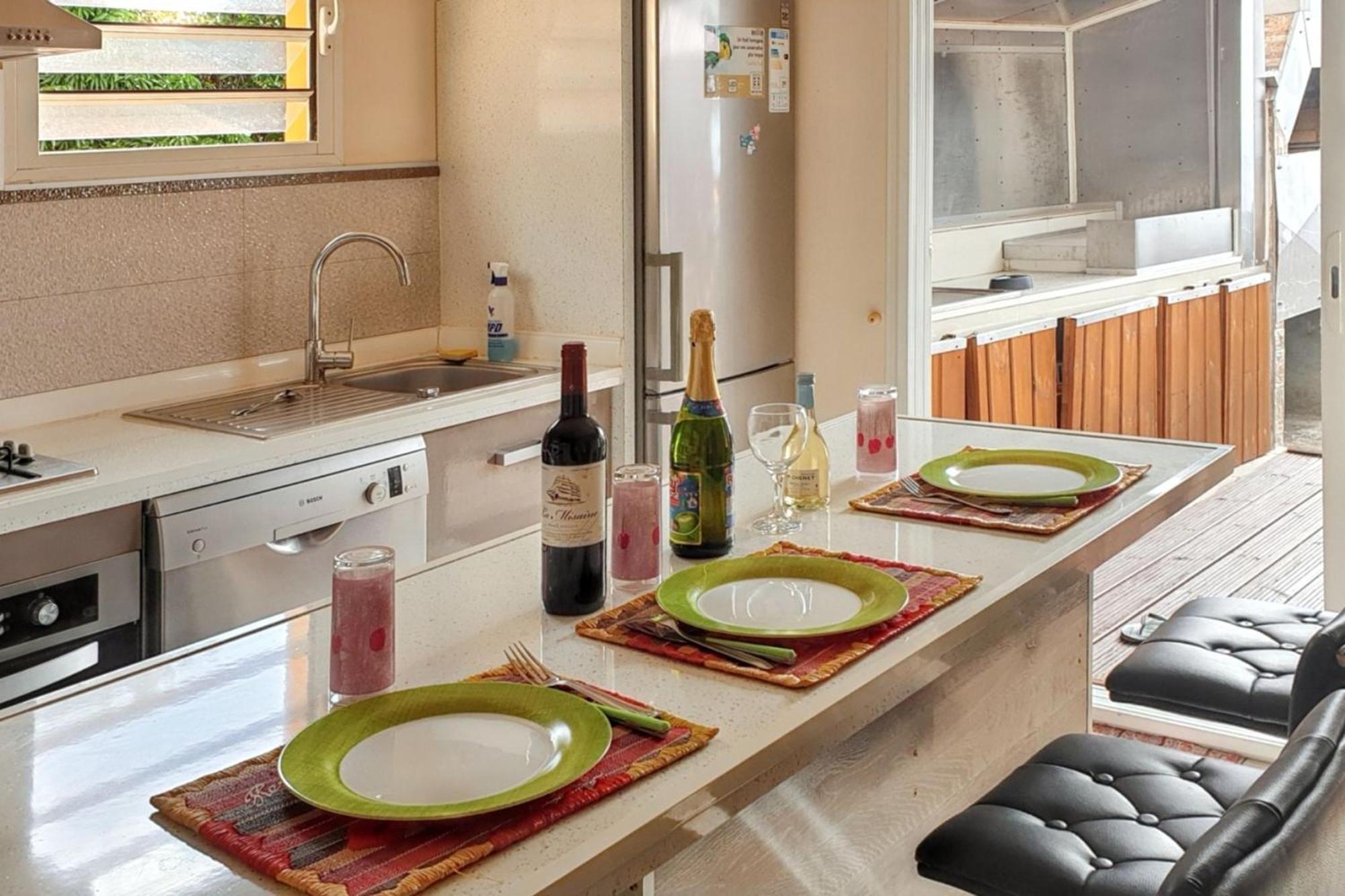Appartement Avec Vue Sur Mer A Saint Paul 50 M² Terrasse Luaran gambar